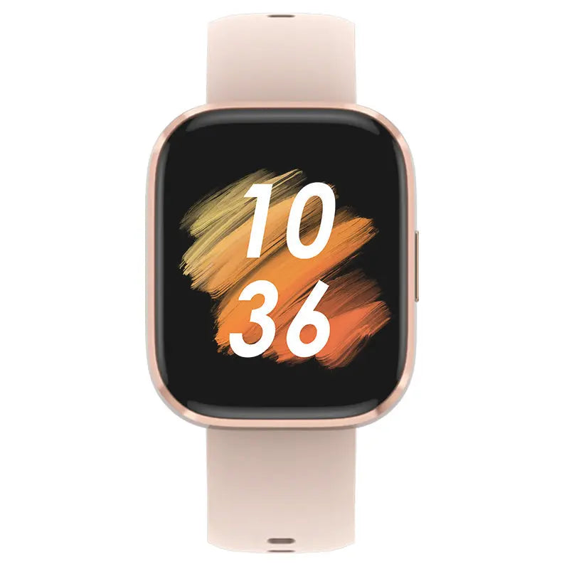 Smart Watch 1.96"HD large display fitness tracker with call function pink band