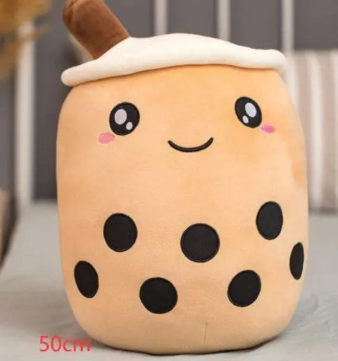 50cm Plush Boba Stuffed Toy with soft plush fabric and cute embroidered face