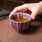 Ceramic Cup Gift Box | Traditional Chinese Kiln Teacup Set