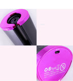 USB Rechargeable Portable Automatic Ceramic Hair Curler - LCD Display null