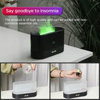 USB Ultrasonic Flame Humidifier Led RGB Colorful Essential Oil Fire Flame Aroma Diffuser The Emporium