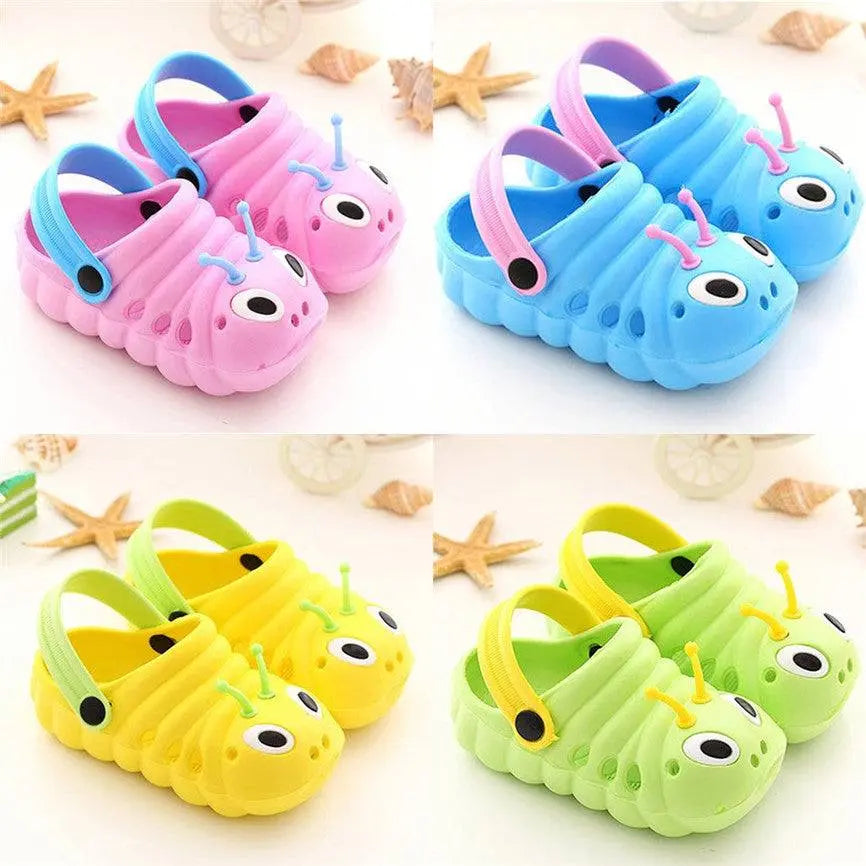 Colorful breathable cartoon baby shoes for boys and girls made of durable EVA material