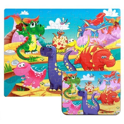 100pcs Children's Jigsaw Puzzle in Keepsake Tin Beckett