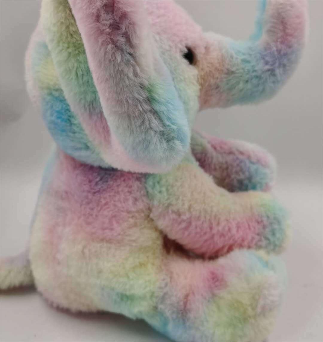 Singing and Glowing Multicoloured Elephant Cuddly Toy Beckett