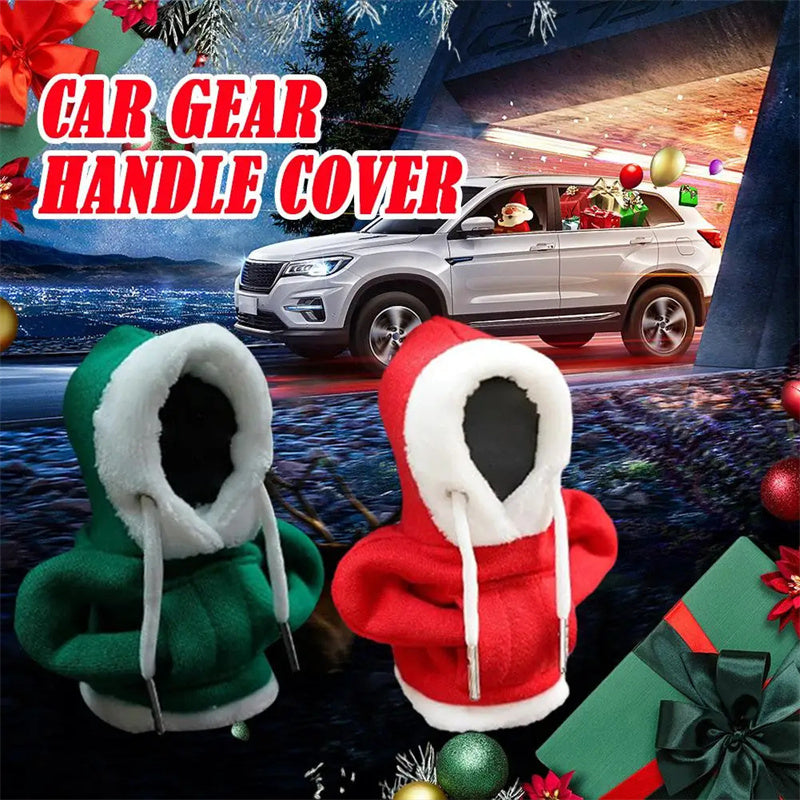 Christmas Hoodie Car Gearshift Cover Christmas Decor Gearshift Hoodie Car Gearshift Knob Cover Manual Handle Gear Change Lever Cover The Emporium