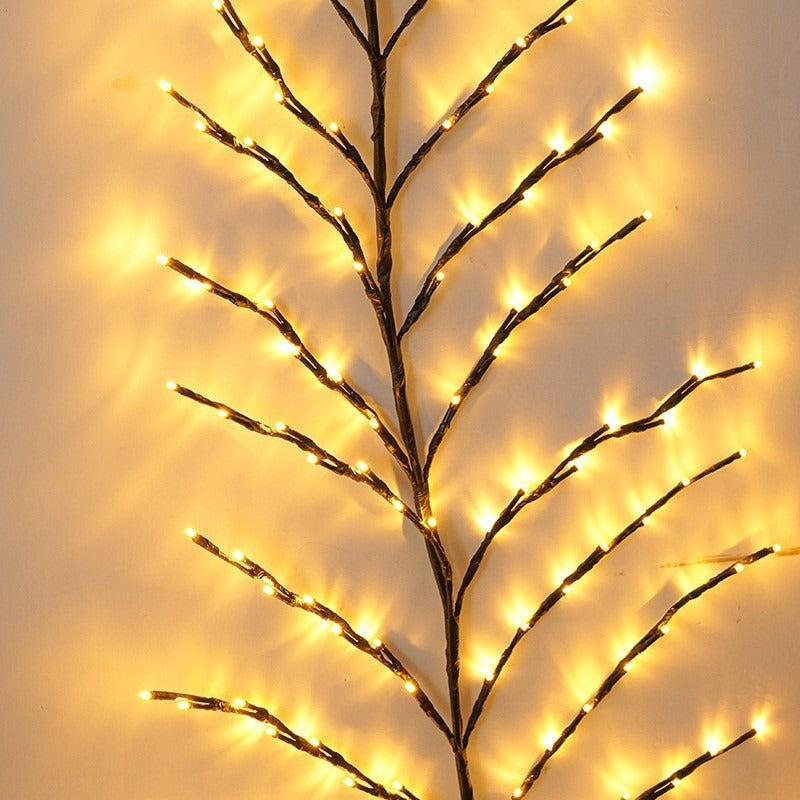 Indoor/Outdoor Rattan LED 6ft Christmas Tree Decoration Beckett