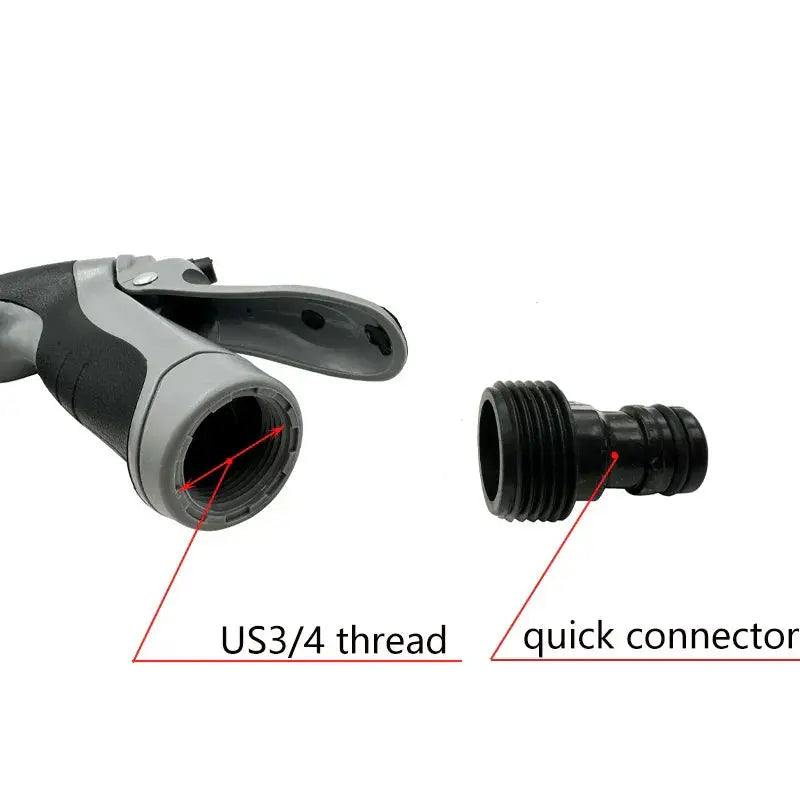 Bicycle shifter with US3/4 thread and quick connector on a white background