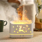 Elk Flame Humidifier | Aromatherapy Diffuser with Flame Effect