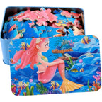 100pcs Children's Jigsaw Puzzle in Keepsake Tin Beckett